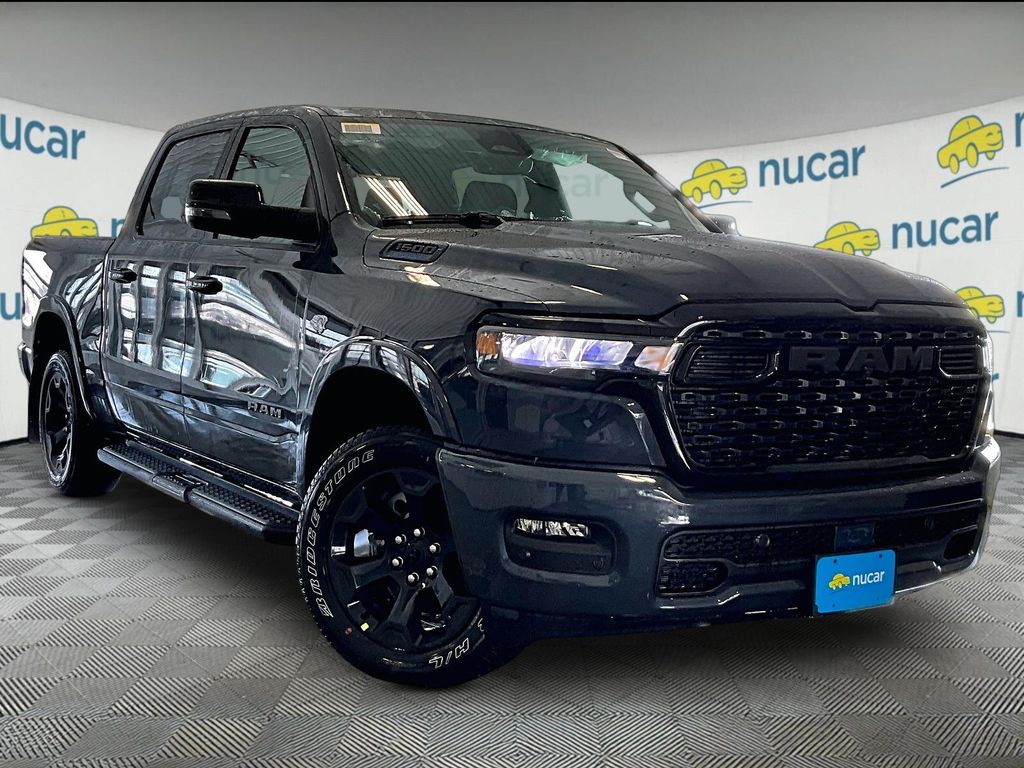 Forged Blue Metallic 2026 RAM 1500 Big Horn Crew Cab 4WD Pickup Truck Four-Wheel Drive 8-Speed Automatic