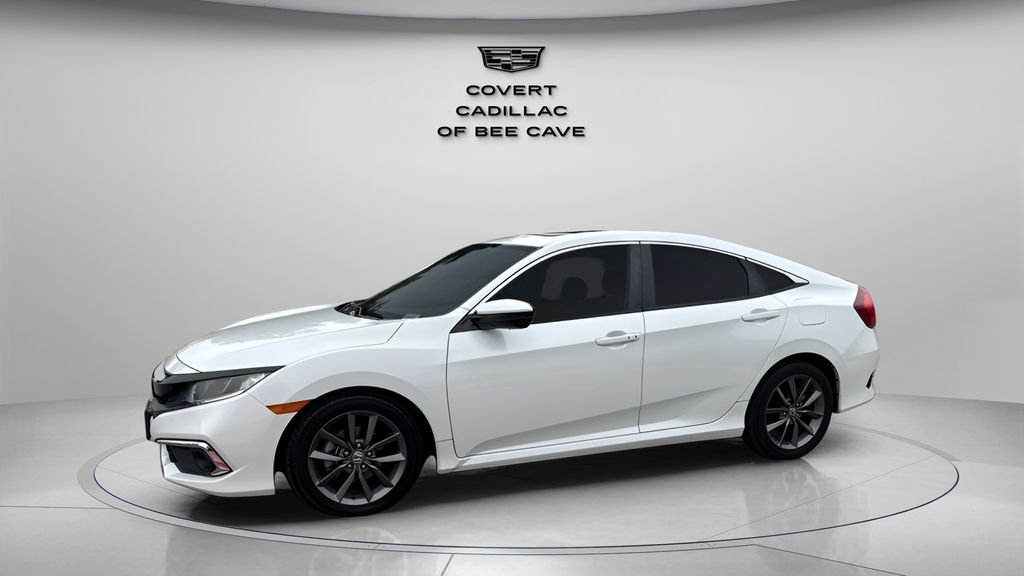 Used Car 2020 Honda Civic  Ex-l For Sale Under $25,000 In Austin, Texas