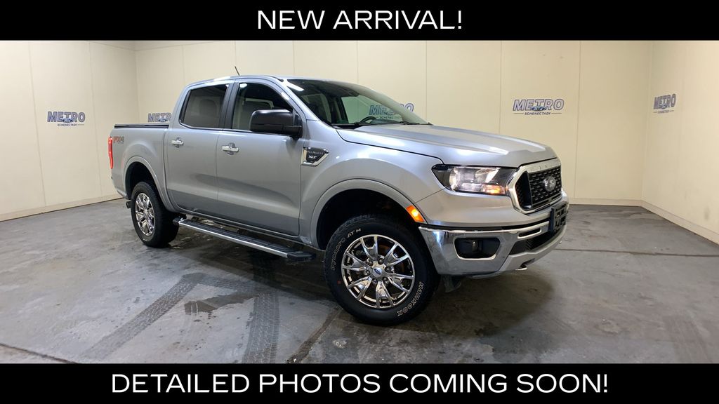 Silver Metallic 2020 Ford Ranger Pickup Truck Four-Wheel Drive Automatic