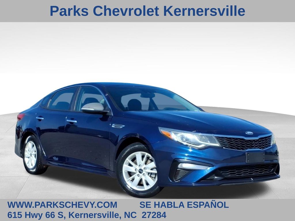 Horizon Blue 2019 Kia Optima LX FWD Sedan Front-Wheel Drive 6-Speed Automatic