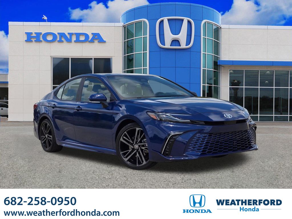 Reservoir Blue 2025 Toyota Camry Sedan Front-Wheel Drive Continuously Variable Transmission