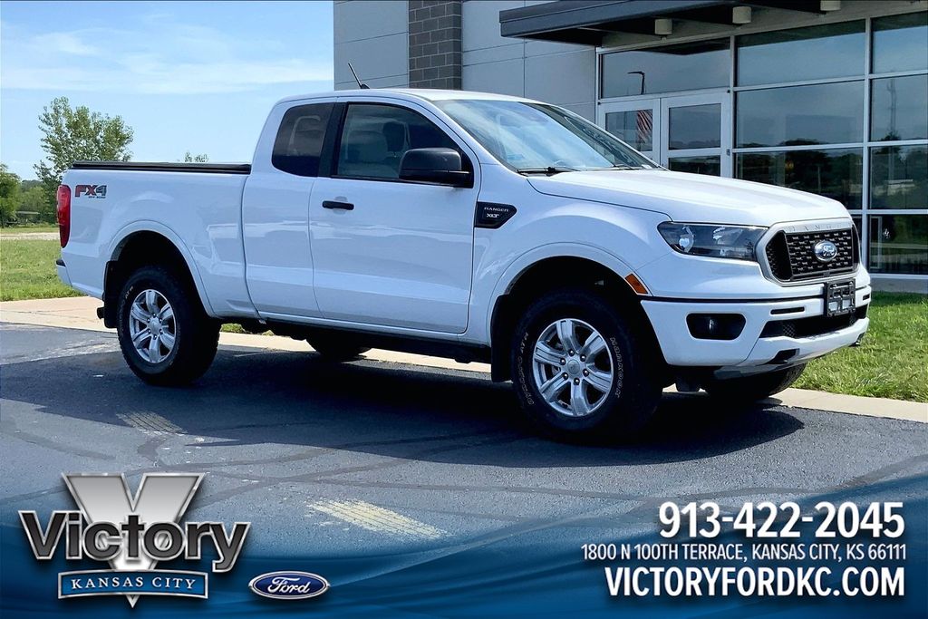 Oxford White 2020 Ford Ranger Pickup Truck Four-Wheel Drive Automatic