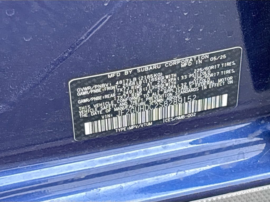 Used 2025 Blue Subaru Premium image 29