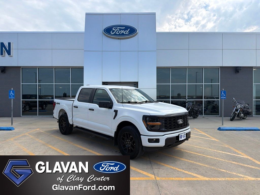 Oxford White 2025 Ford F-150 Pickup Truck Four-Wheel Drive Automatic