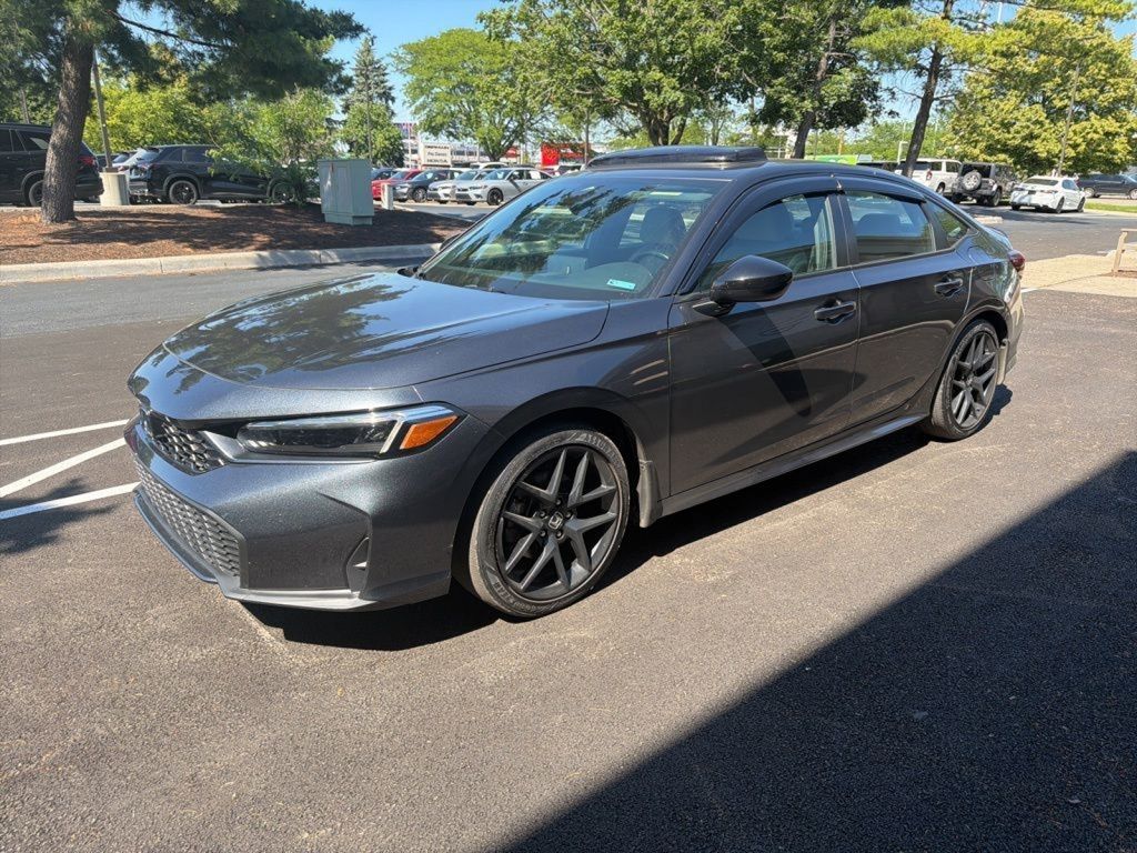 Certified Used 2025 Gray Honda Sport image 3