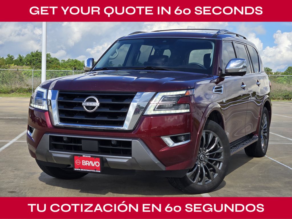Coulis Red Pearl 2022 Nissan Armada SUV / Crossover 4X2 7-Speed Automatic