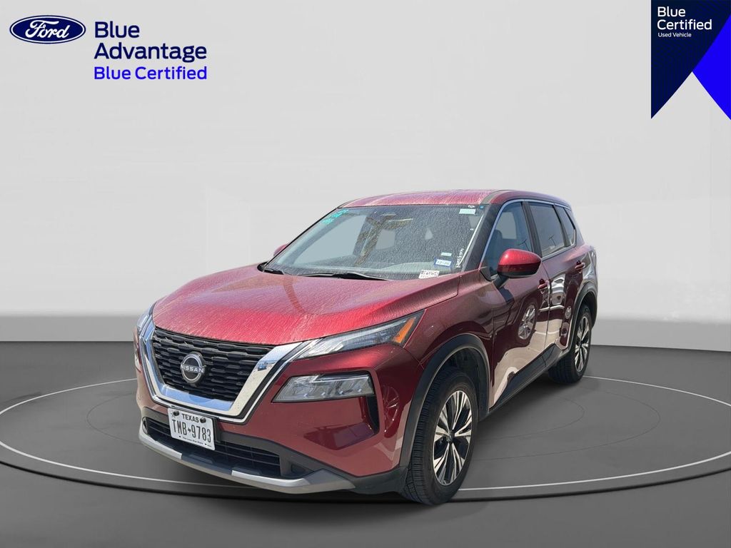 Red (Scarlet Ember Tintcoat) 2023 Nissan Rogue SV FWD SUV / Crossover Front-Wheel Drive Continuously Variable Transmission