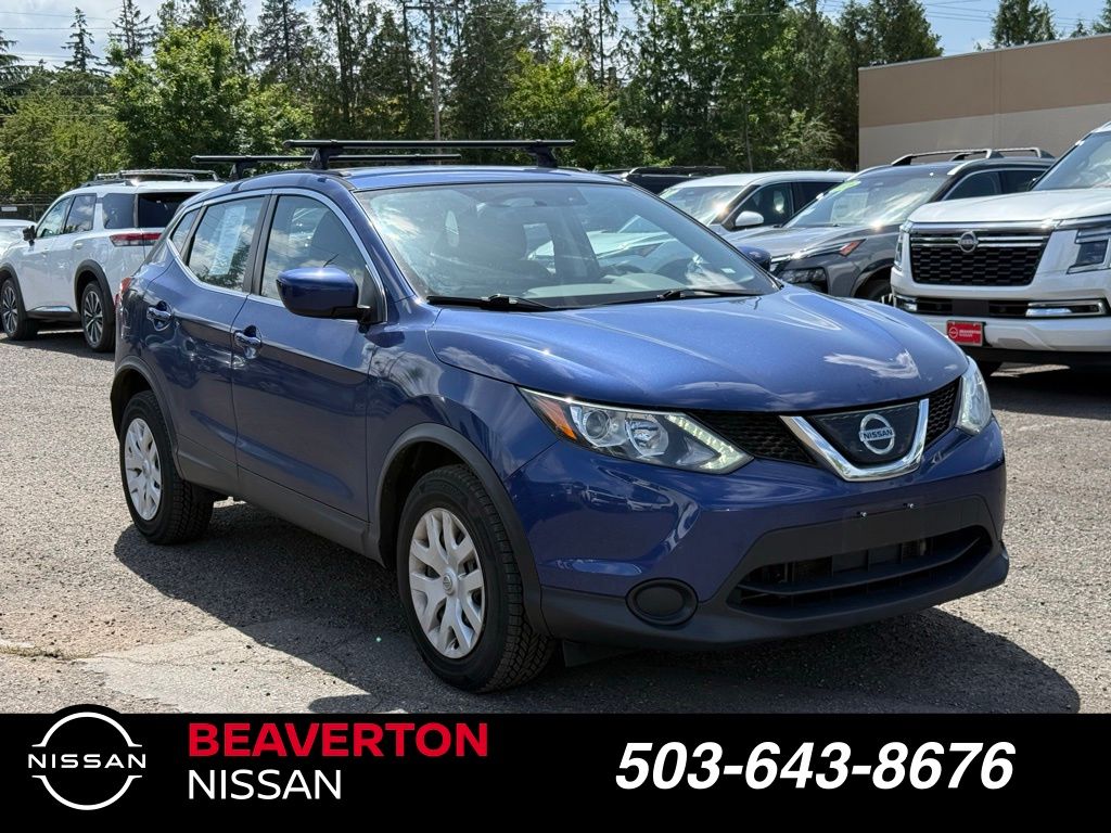 Caspian Blue Metallic 2019 Nissan Rogue Sport S AWD SUV / Crossover All-Wheel Drive Continuously Variable Transmission