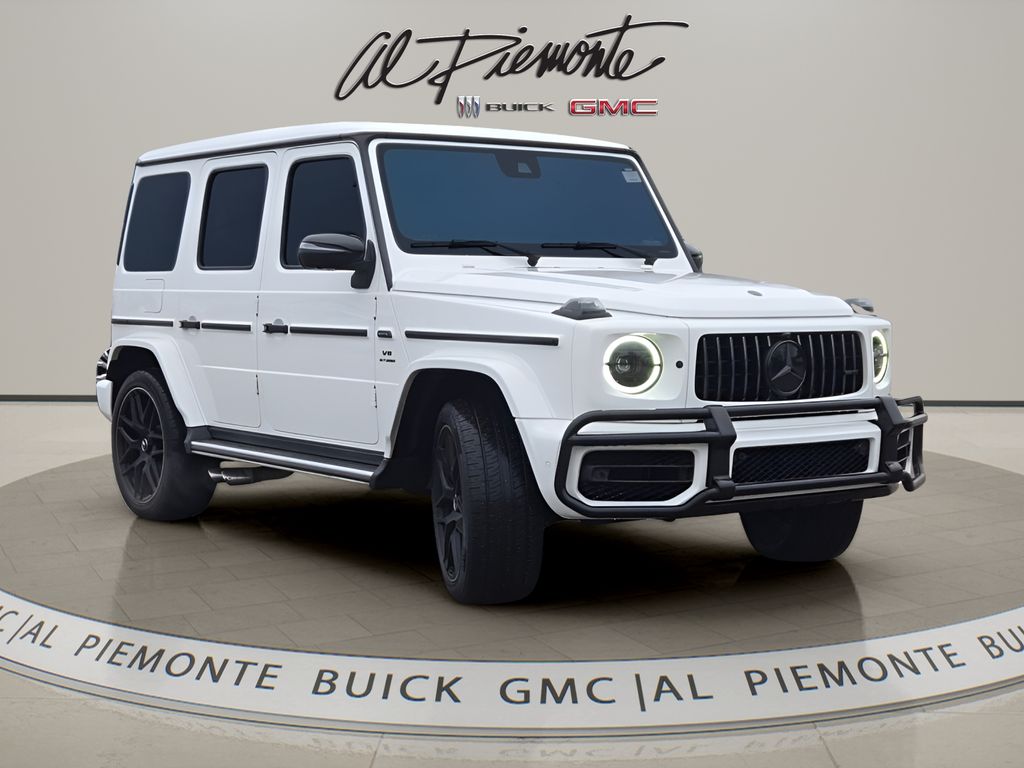 Polar White 2020 Mercedes-Benz G-Class AMG G 63 4MATIC SUV / Crossover All-Wheel Drive 9-Speed Automatic