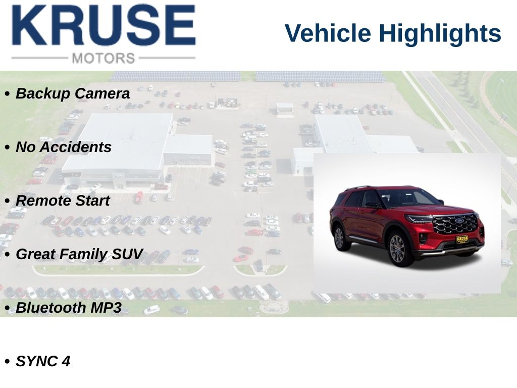 2025 Ford Explorer Platinum