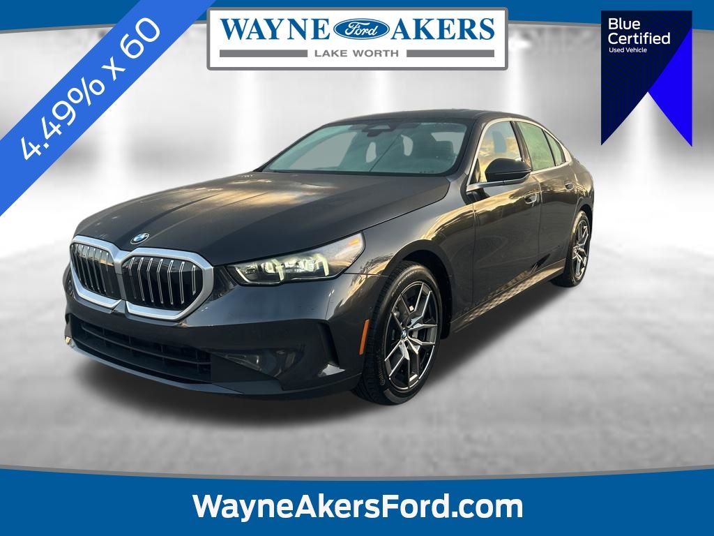 Gray (Dark Graphite) 2026 BMW 5 Series Sedan Rear-Wheel Drive 8-Speed Automatic