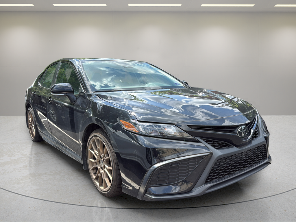 2024 Toyota Camry SE Nightshade Black at Sutliff Volkswagen