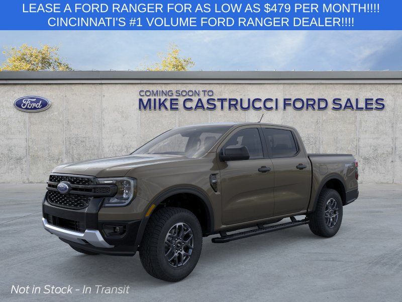 Marsh Gray 2026 Ford Ranger Pickup Truck Four-Wheel Drive Automatic