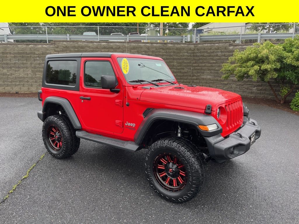 Firecracker Red Clearcoat 2020 Jeep Wrangler SUV / Crossover Four-Wheel Drive 8-Speed Automatic