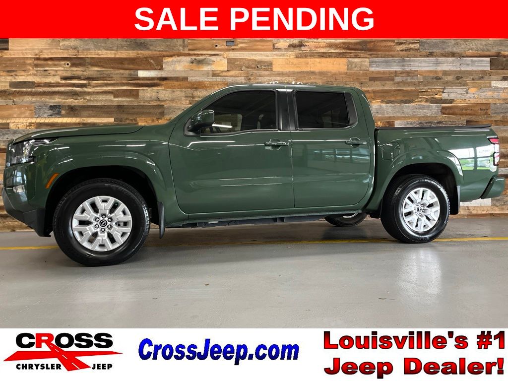 Green Metallic 2022 Nissan Frontier Pickup Truck 4X2 9-Speed Automatic