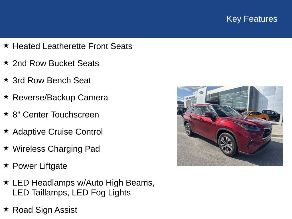 2022 Toyota Highlander XLE