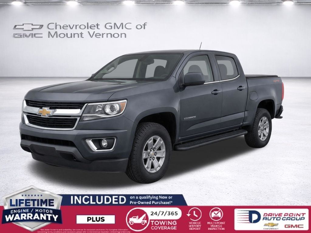 Cyber Gray Metallic 2017 Chevrolet Colorado Pickup Truck Four-Wheel Drive 8-Speed Automatic