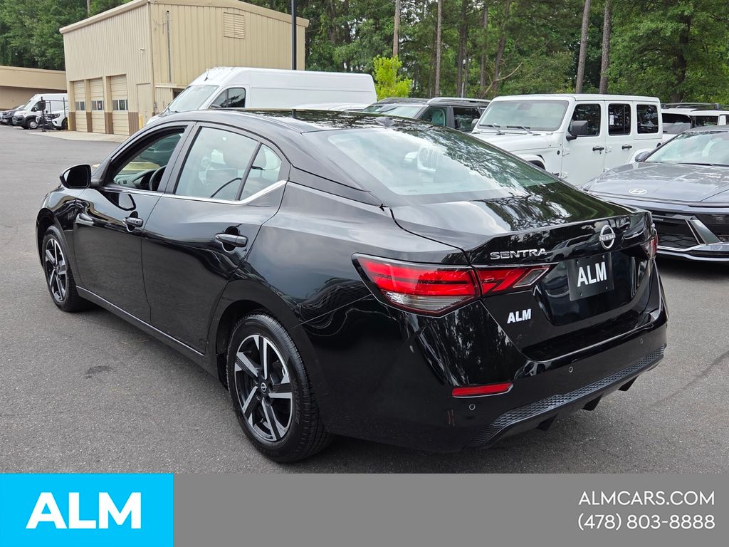 Used 2024 Black Nissan SV image 4
