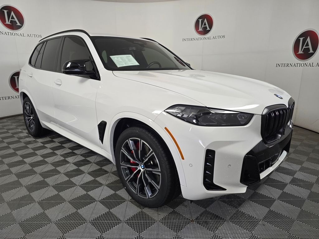 Alpine White 2024 BMW X5 M60i xDrive AWD SUV / Crossover All-Wheel Drive 8-Speed Automatic