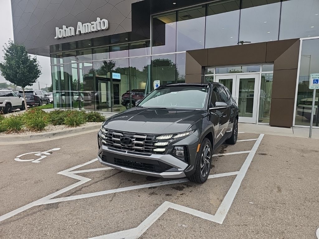 Amazon Gray 2026 Hyundai Tucson Hybrid Plug-In SUV / Crossover All-Wheel Drive 6-Speed Automatic