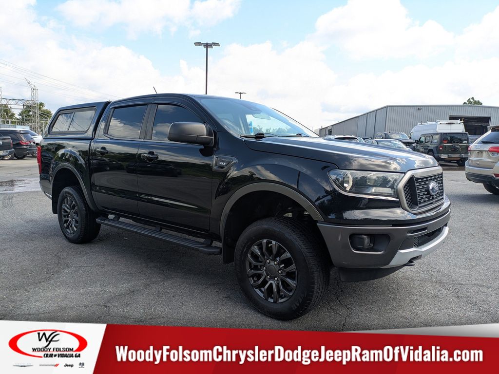 Shadow Black 2020 Ford Ranger Pickup Truck Four-Wheel Drive Automatic