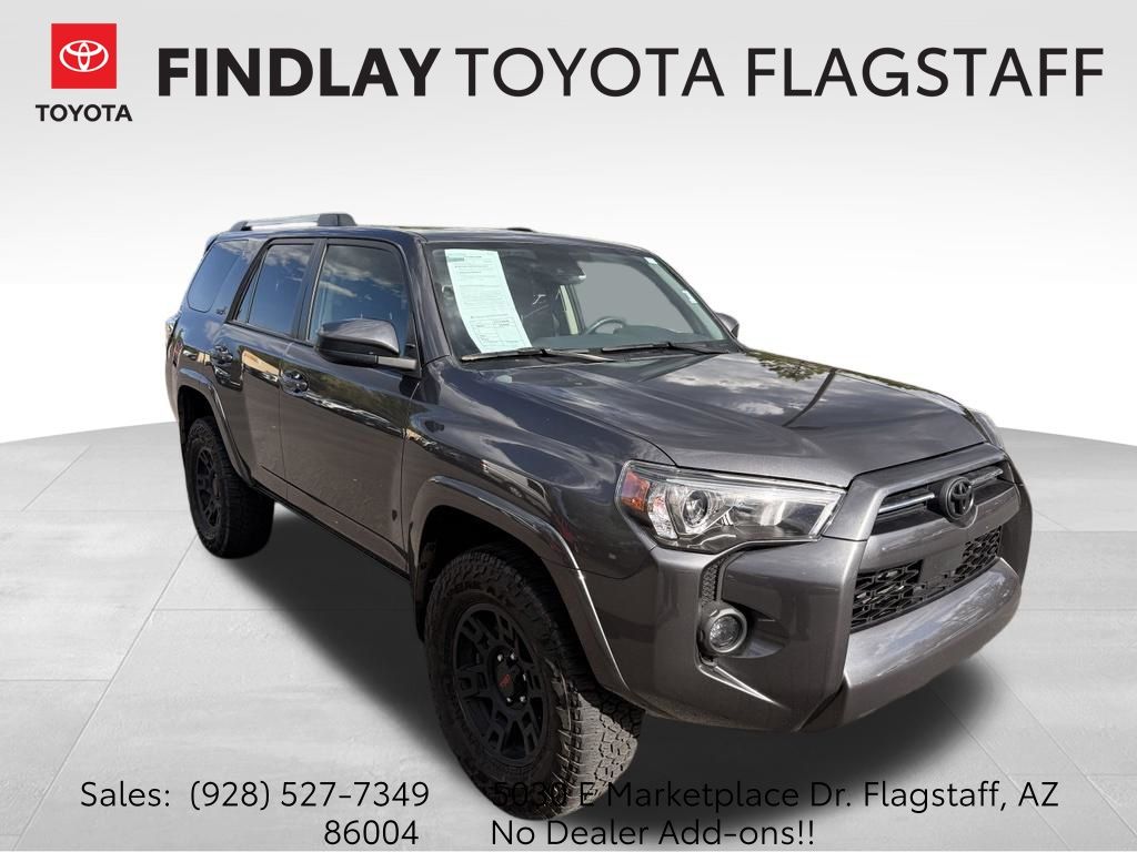 Magnetic Gray Metallic 2023 Toyota 4Runner SUV / Crossover Four-Wheel Drive 5-Speed Automatic