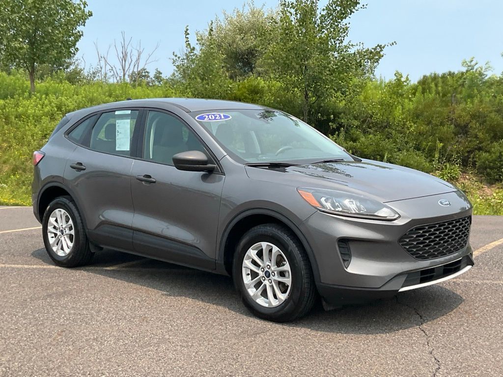 Gray Metallic 2021 Ford Escape SUV / Crossover All-Wheel Drive 8-Speed Automatic