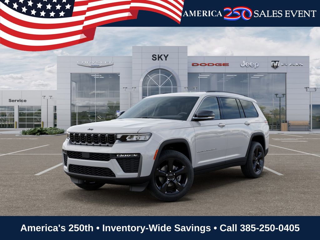 Bright White Clearcoat 2026 Jeep Grand Cherokee L SUV / Crossover Four-Wheel Drive 8-Speed Automatic