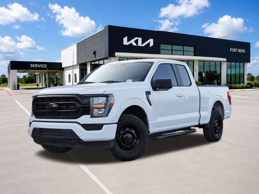 2023 Ford F-150 XL White at Shottenkirk Kia Fort Bend