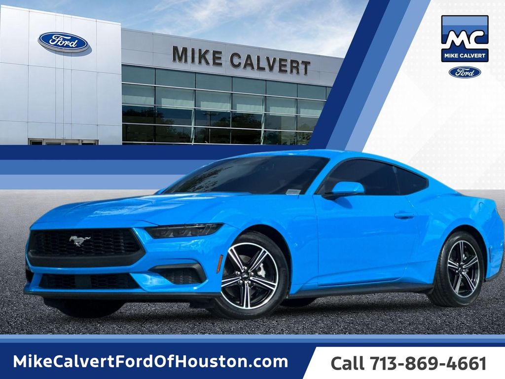 Grabber Blue Metallic 2025 Ford Mustang Coupe Rear-Wheel Drive Automatic