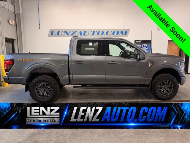 Carbonized Gray Metallic 2025 Ford F-150 Pickup Truck Four-Wheel Drive Automatic
