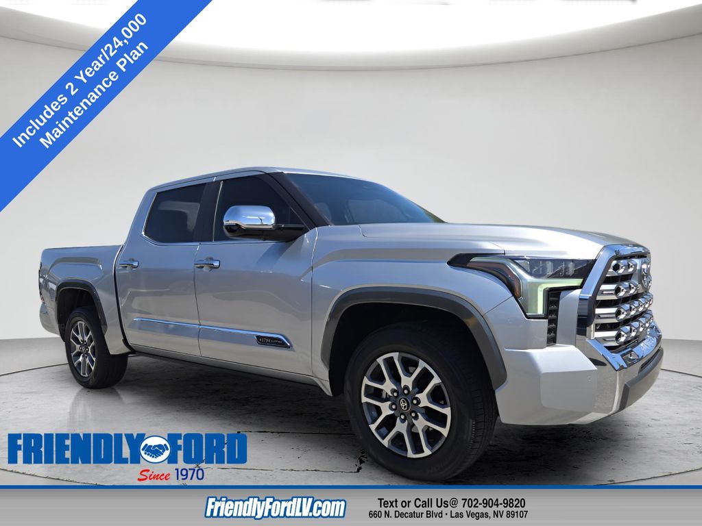 Celestial Silver Metallic 2026 Toyota Tundra Pickup Truck Four-Wheel Drive Automatic