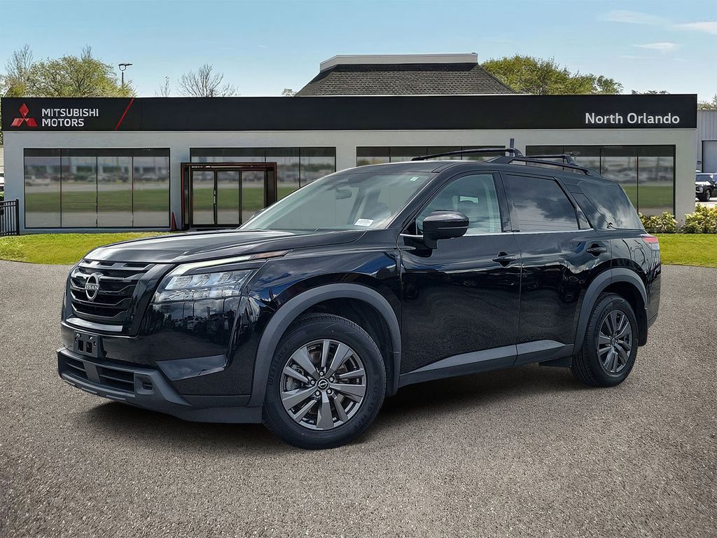Super Black 2023 Nissan Pathfinder SUV / Crossover All-Wheel Drive 9-Speed Automatic