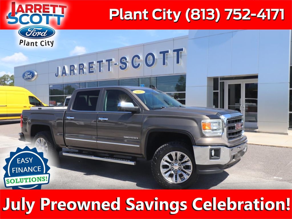 Bronze Alloy Metallic 2015 GMC Sierra 1500 Pickup Truck 4X2 6-Speed Automatic Overdrive