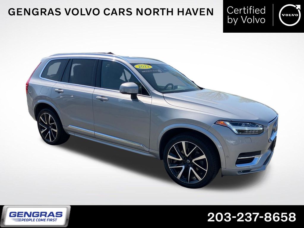 Silver Dawn Metallic 2023 Volvo XC90 B5 Plus Bright Theme AWD SUV / Crossover All-Wheel Drive Automatic