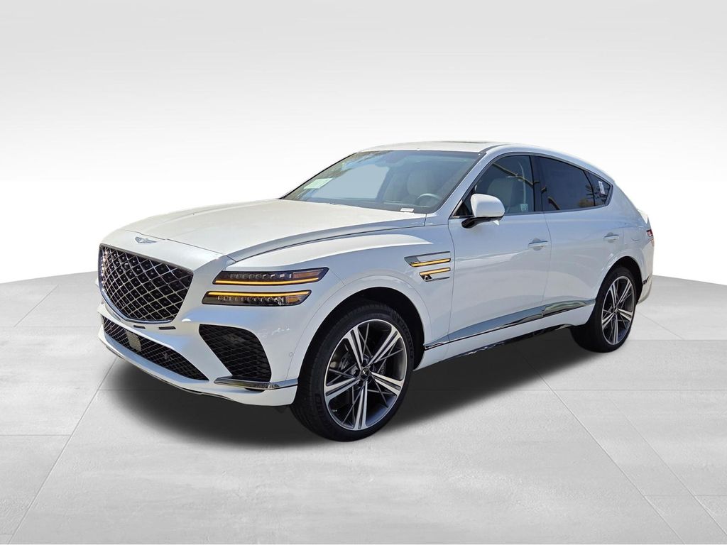 Uyuni White 2026 Genesis GV80 Coupe 3.5T E-SC AWD Coupe All-Wheel Drive 8-Speed Automatic