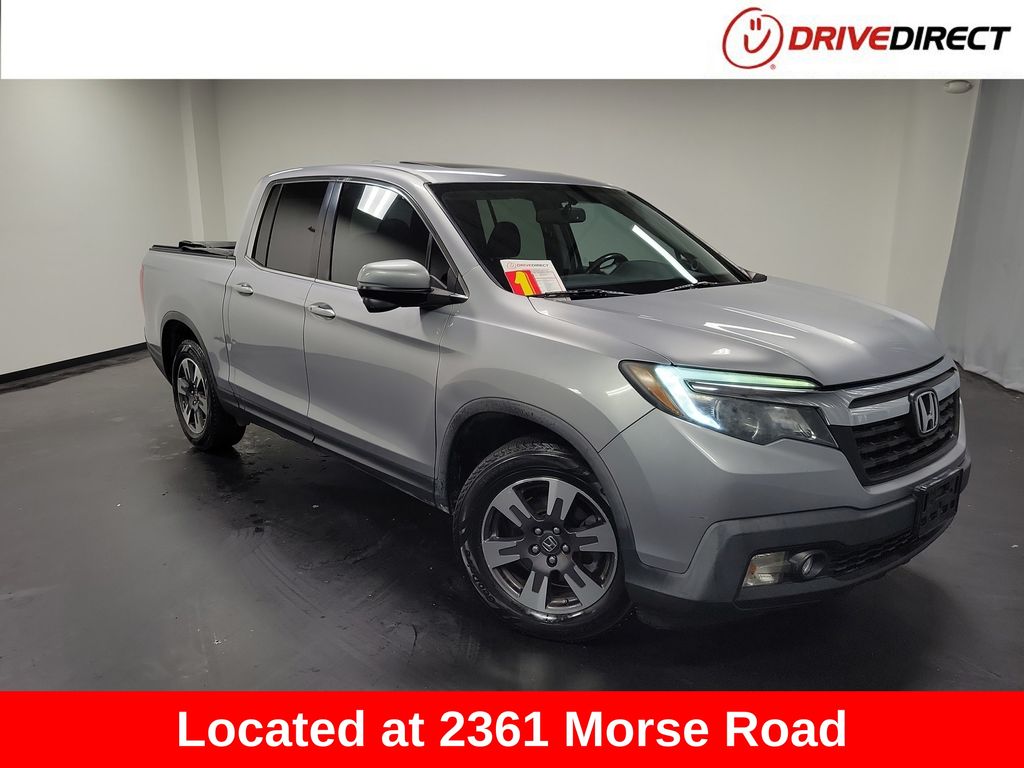 Lunar Silver Metallic 2019 Honda Ridgeline RTL-T FWD Pickup Truck Front-Wheel Drive 6-Speed Automatic