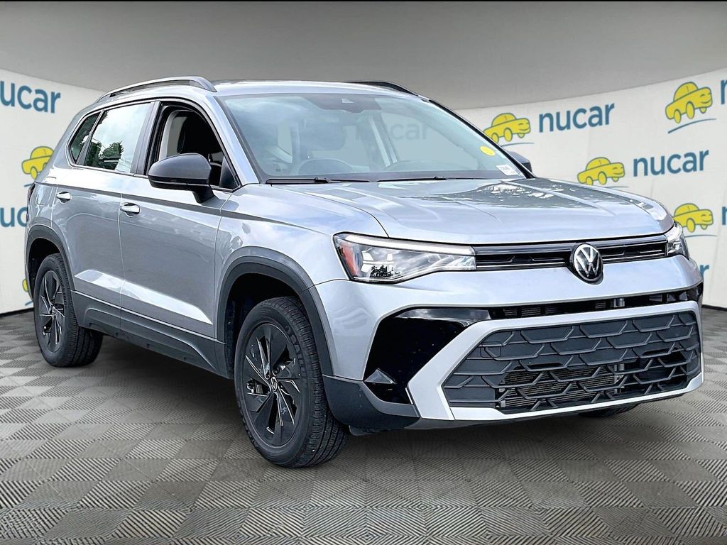 Gray 2025 Volkswagen Taos SUV / Crossover Front-Wheel Drive 8-Speed Automatic