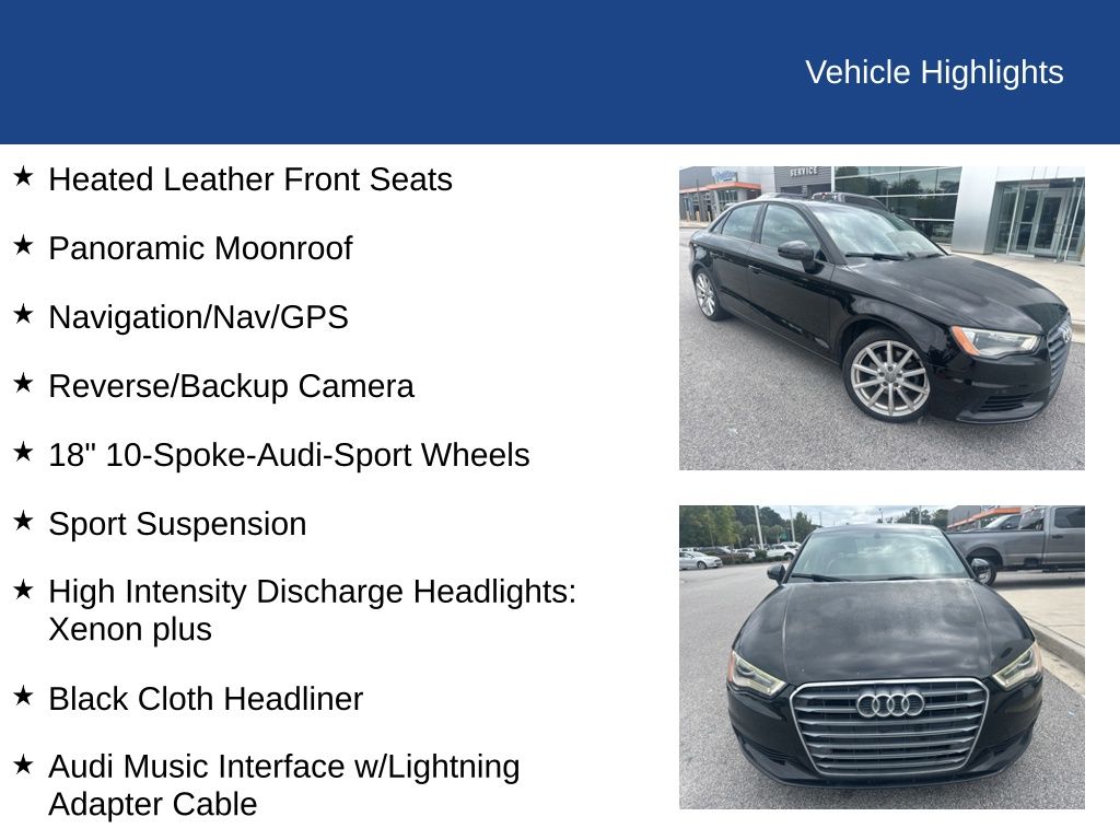 2016 Audi A3 1.8T Premium