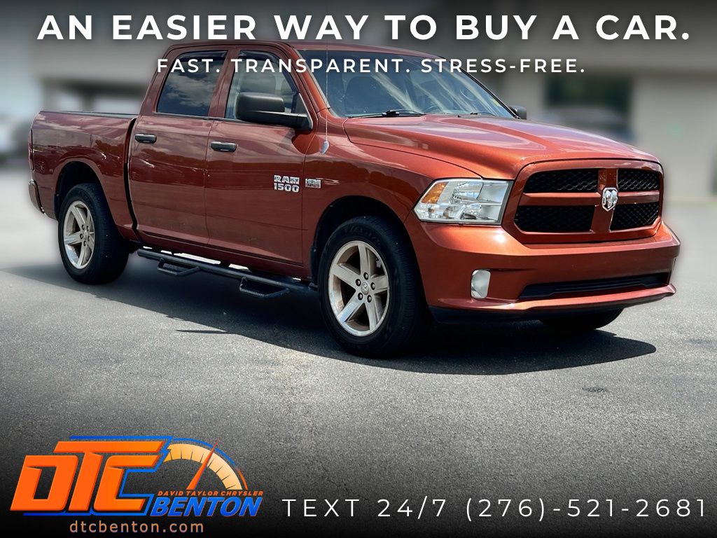 Copperhead Pearlcoat 2013 RAM 1500 Pickup Truck Four-Wheel Drive 6-Speed Automatic