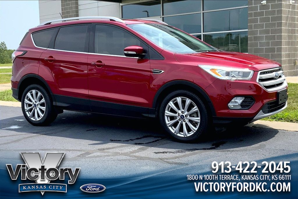 Ruby Red Metallic 2018 Ford Escape SUV / Crossover Front-Wheel Drive 6-Speed Automatic