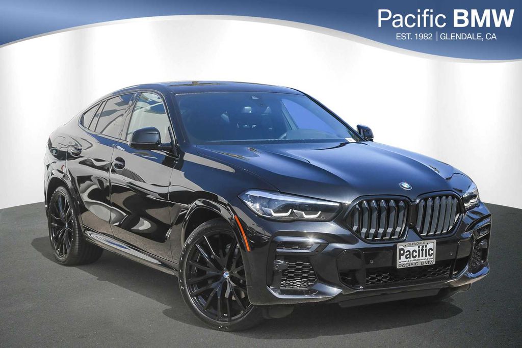 Black Sapphire Metallic 2023 BMW X6 xDrive40i AWD SUV / Crossover All-Wheel Drive 8-Speed Automatic