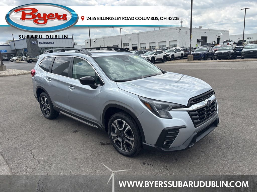 Ice Silver Metallic 2026 Subaru Ascent SUV / Crossover All-Wheel Drive Continuously Variable Transmission