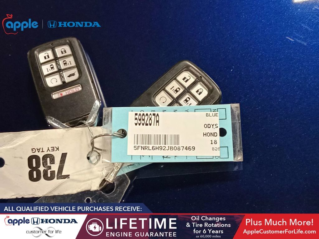 2018 Honda Odyssey Elite