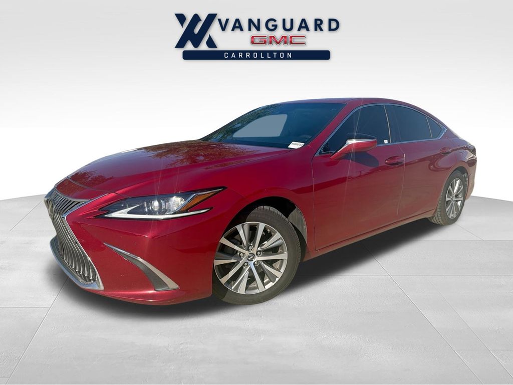 Matador Red Mica 2021 Lexus ES Sedan Front-Wheel Drive 8-Speed Automatic