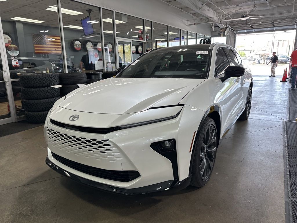 Oxygen White 2025 Toyota Crown Signia Limited AWD SUV / Crossover All-Wheel Drive Continuously Variable Transmission