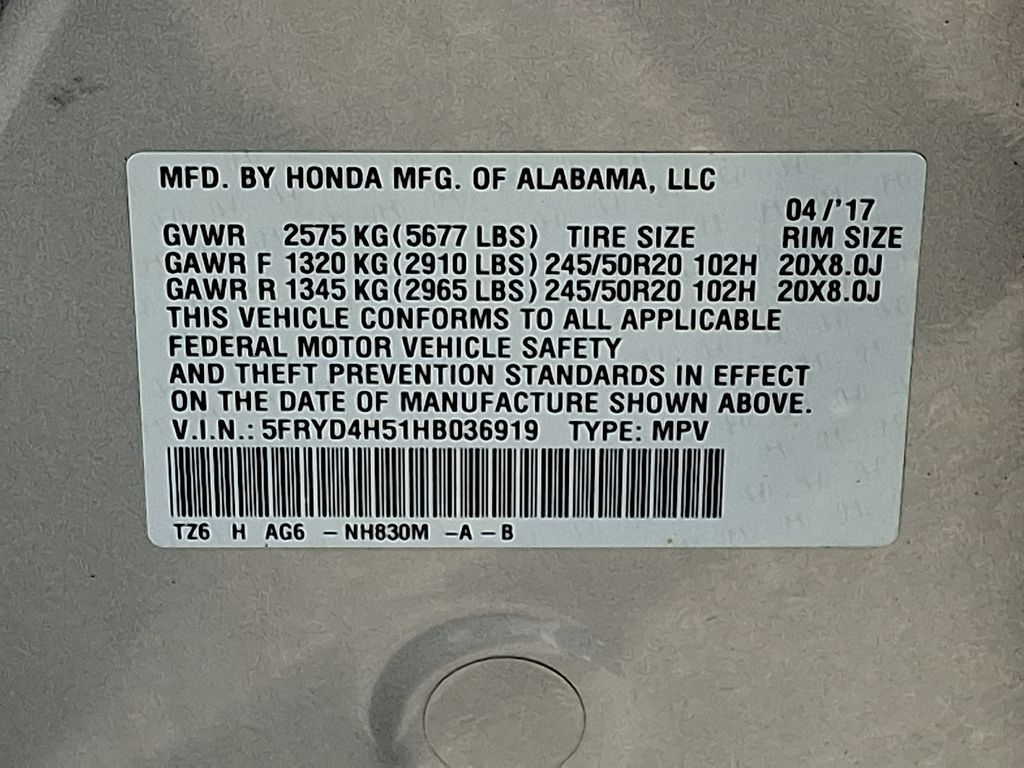 2017 Acura MDX — photo 27