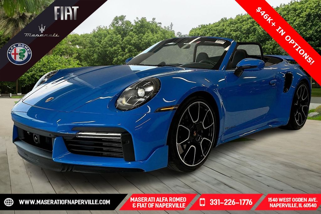 2022 Porsche 911 Turbo S Cabriolet AWD