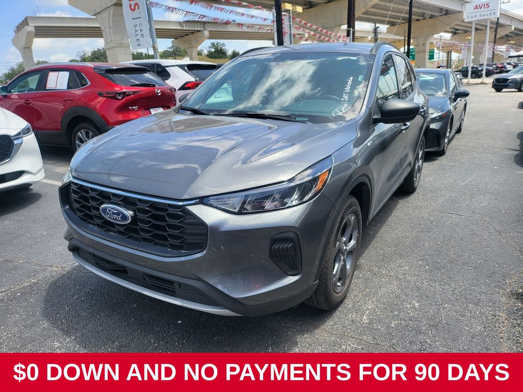 Gray Metallic 2025 Ford Escape SUV / Crossover All-Wheel Drive 8-Speed Automatic