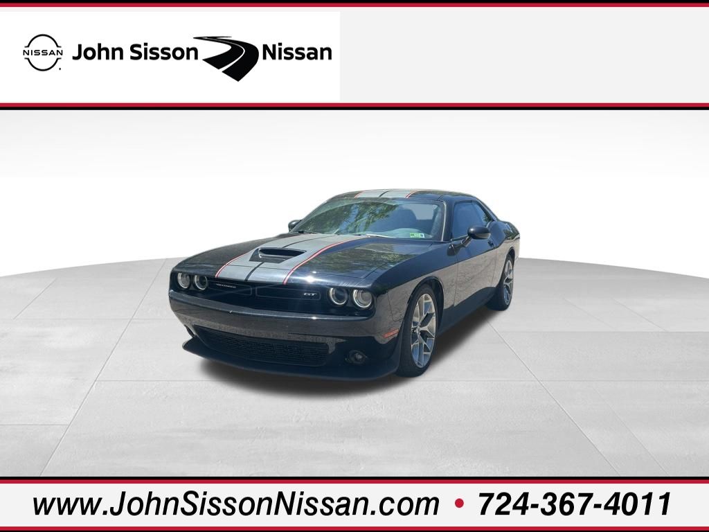 Pitch Black Clearcoat 2022 Dodge Challenger GT RWD Coupe Rear-Wheel Drive 8-Speed Automatic